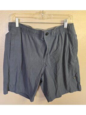 VISSLA Men's Alto Premium Performance Walk Short 18" Athleisure Size Large